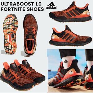 Adidas Ultraboost Ultra Boost X Fortnite Fishstick Mens Black Sneakers Casual Sz